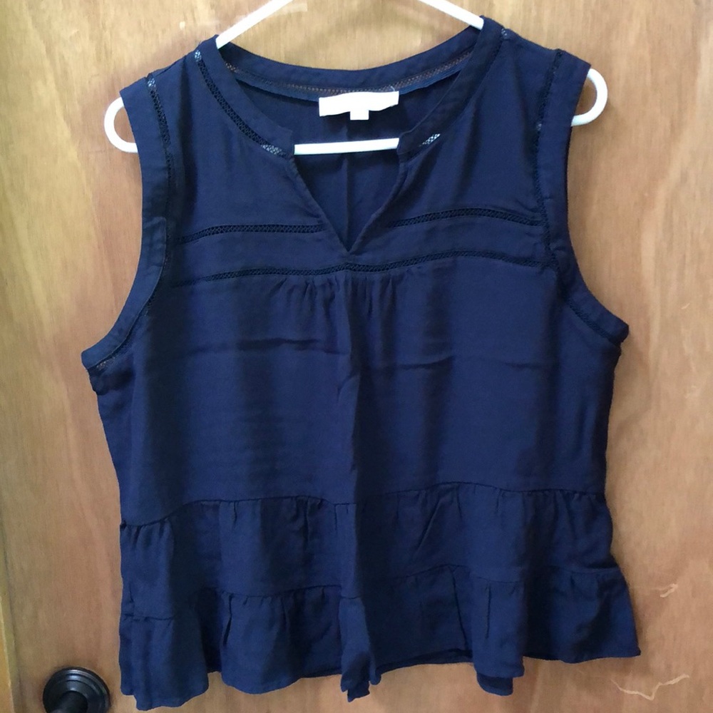 Loft sleeveless top Size XL